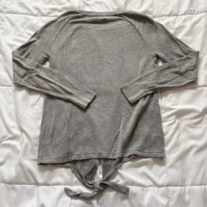 14th & Union Womens Size Small Gray Long Sleeve Sweater‎ Blouse Hippie Boho thumbnail 7