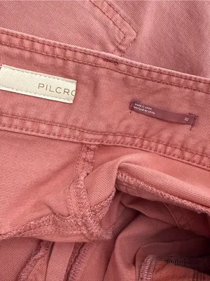 NWT Pilcro Relaxed Pleat Shorts in Sienna Size 32 High Rise thumbnail 5