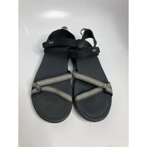 Teva Verra Sandal Womens 11 Black Excellent Strappy Athletic Hiking 1006263 thumbnail 2