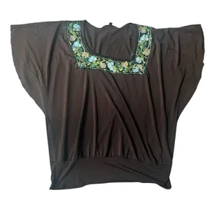 Rampage Vintage y2k early 2000s embellished boho flutter sleeve blouse thumbnail 1