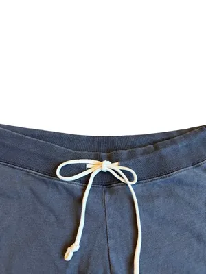 Brandy Melville Slate Blue Cotton Lounge Shorts Drawstring One Size Small thumbnail 2
