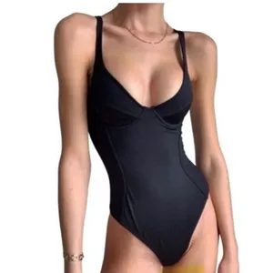 NWT‎ We are HAH x Free People Eyes on Top Bodysuit in Black size Small thumbnail 2