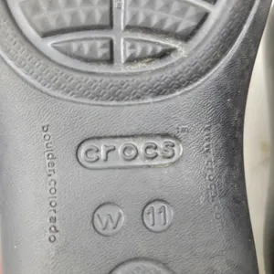 Crocs Taylor Slingback Ballet‎ Flats Womens 11 Black Pull On Waterproof Outdoor thumbnail 3
