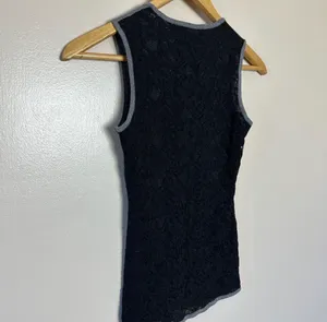 CLEARANCE! Ann Taylor Lace Back Shell Tank Size XSP EUC thumbnail 4