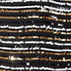 Zara SEQUIN WRAP MINI DRESS BLACK/WHITE/GOLD SIZE S NEW thumbnail 12
