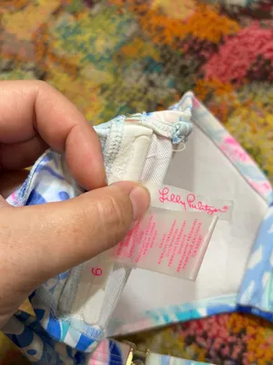 Lilly Pulitzer Jessamine Shirred Bandeau Size 6 thumbnail 7