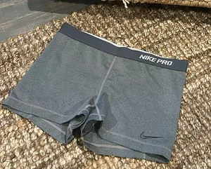 Nike Pro Dri-Fit Grey Shorts Size Large thumbnail 1