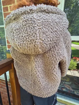 Teddy coat Brown thumbnail 2