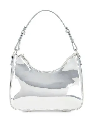 8 Other Reasons It Girl Shoulder Bag in Silver Womens Crossbody Purse thumbnail 1