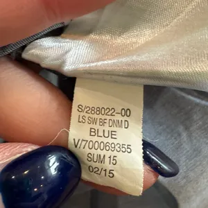 Banana Republic long sleeve tencel chambray button down blue size large thumbnail 5