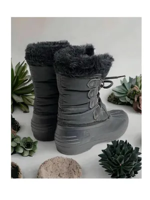 Vintage: Sorel x Kaufman ★ Canada Nylon Snow Waterproof Duck Boots ★ Black ★ 6M thumbnail 14