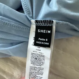 SHEIN Baby Blue Lace Mesh Cowl Neck Draped Maxi Dress thumbnail 5