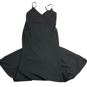 Halara Womens Size Large V Neck Mermaid Maxi Dress Black Adjustable Straps‎ NWOT thumbnail 8