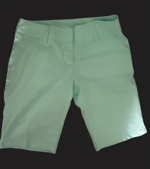 Adidas‎ Climalite Womens Golf Shorts Size 2 Mint Green Lightweight Performance thumbnail 1