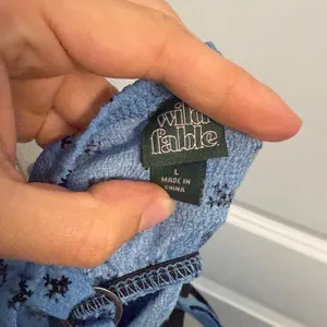 Wild Fable Blue Dress with Black Accents thumbnail 3