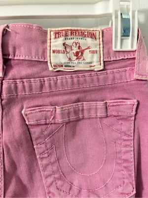 True Religion Pink Skinny Jeans thumbnail 6
