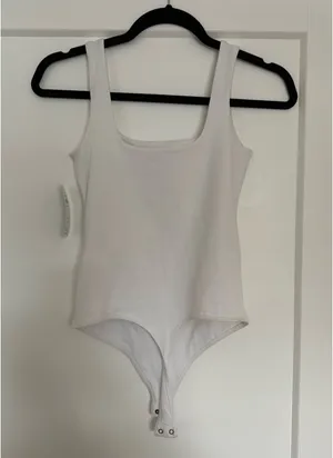 Abercrombie Tank Bodysuit White thumbnail 2