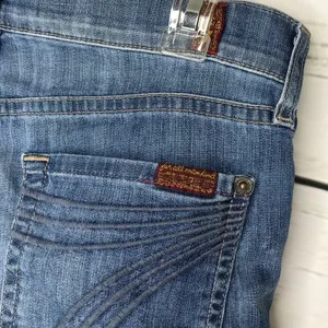 💋7 For All Mankind Dojo Shorts Distressed Size 28 thumbnail 8