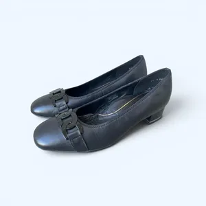 Ara Gallant High Soft Black Leather Pumps Low Heel Comfort Shoes Women’s 6.5 thumbnail 12