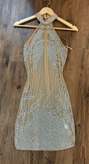 beaded dress Gold Size XS thumbnail 1