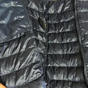 UNIQLO Women's Size XL Down Puffer Jacket Blue Lightweight‎ Packable Full Zip P thumbnail 5