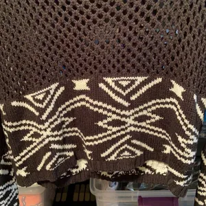 Hurley Open Weave Cropped Sweater thumbnail 2