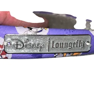 NWT Disney Parks Loungefly 100th Anniversary Mickey and Friends Purple Ears thumbnail 3