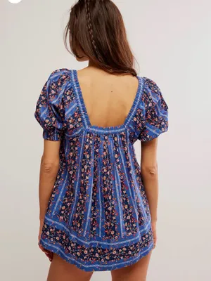 Free People Vintage Lover Blouse thumbnail 3