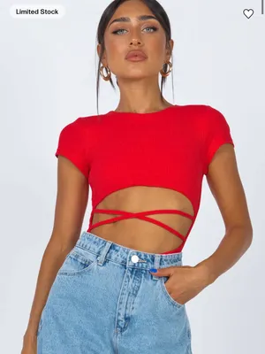 Princess Polly Nicole Bodysuit Red thumbnail 1