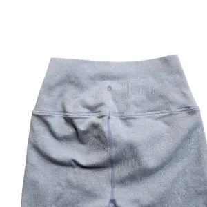 Spiritual Gangster Biker Shorts in‎ Heather Blue Sky Size: S thumbnail 4