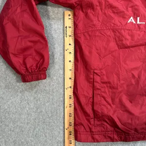 Alabama Crimson Tide Red Oak Sportswear 1/4 Zip Pullover Windbreaker Size Large thumbnail 6