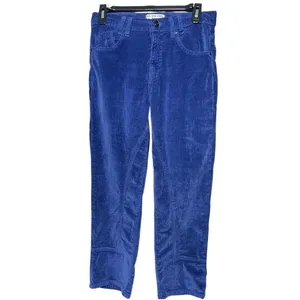 FREE PEOPLE x WE THE FREE Risk Taker Cobalt Blue High Rise Corduroy thumbnail 2