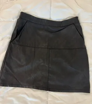Leather Skirt S thumbnail 1