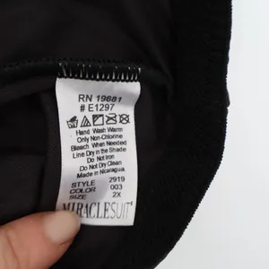 Miraclesuit Shape Away Thigh Slimmer Womens 2X Black Stretch Extra Firm Hi-Waist thumbnail 3