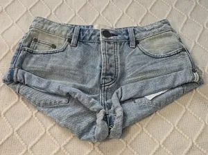 Blue One Teaspoon Shorts thumbnail 1