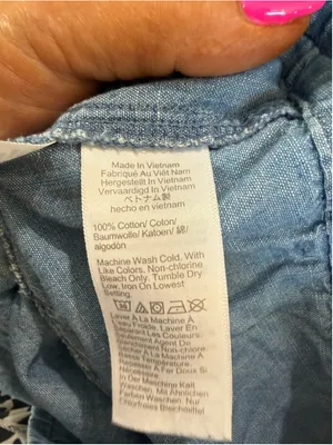 Women's J.Crew Blue Denim Pull-On Shorts Size M thumbnail 5