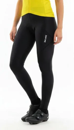 Beroy Women's Black Padded Bicycle Cycle Sport Athletic Pants NEW L thumbnail 1