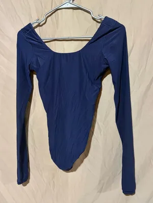 Aerie long sleeve body suit thumbnail 1