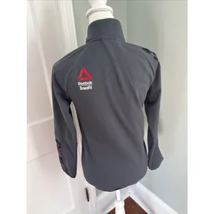 Reebok CrossFit Pullover Grey Size Small 1/2 Zip Shirt thumbnail 4