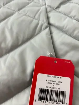 The North Face Aconcagua Vest Down 550 Fill Lunar Ice Grey Womens Medium NWT thumbnail 4