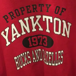 FINAL MARKDOWN Unisex Yankton Sweatshirt (L) Red Size L thumbnail 2