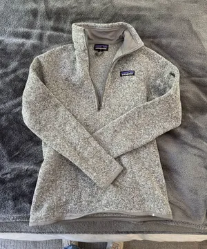 Patagonia Quarter-Zip Pullover Grey thumbnail 1