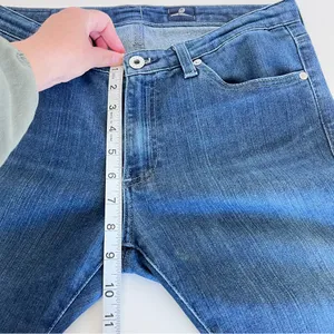 AG Adriano Goldschmied Women's The Premiere Skinny Straight‎ Blue Jeans thumbnail 6