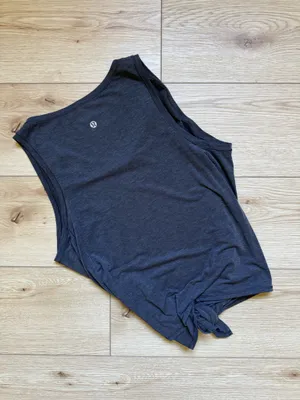 Lululemon Charcoal Tank Grey Top thumbnail 2