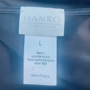 Hanro of Switzerland Womens Flowy Cami Top L Adjustable Brown Relaxed Baselayer thumbnail 3