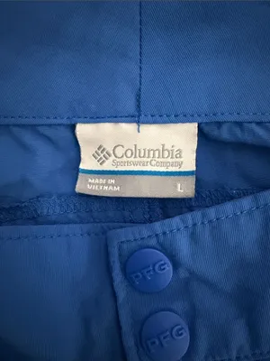Columbia Bright Blue Women’s Athletic Shorts thumbnail 2