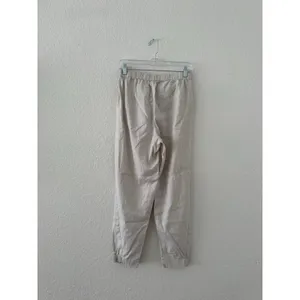 Babaton Aritzia Linen Blend Pull-On Jogger Pants Cream Size M thumbnail 3