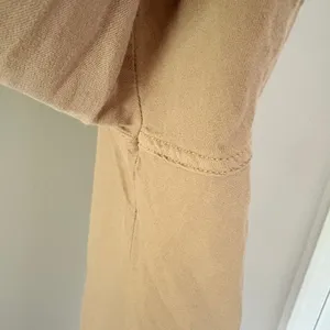 Outerknown S.E.A. Jumpsuit Coverall organic cotton linen blend tan Medium thumbnail 5