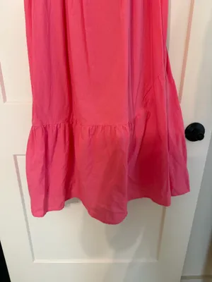 Boutique Pink Spaghetti Strap Maxi Dress thumbnail 3