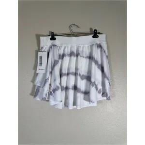 Lululemon White Purple Tie Dye Sporty Mini Skirt Skort Womens 14 Athletic Casual thumbnail 12